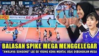 IBK ALTOS SUNGKEM Spike MEGA MBLEDOS Langsung Balas Spike Lee So Young Sampai Kena Mental