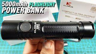 KLARUS G15 Flashlight Power Bank Unboxing and test