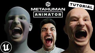 MetaHuman Animator Tutorial  Unreal Engine 5