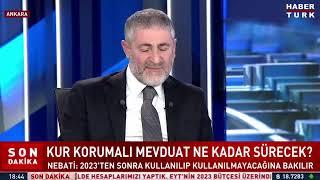 Hazine ve Maliye Bakanı Dr. Nureddin Nebati Özel Röportajda soruları yanıtlıyor