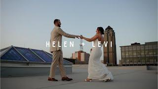 helen + levi  bash des moines ia