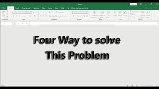 4 secrets to troubleshooting Microsoft Excel blank screen  Microsoft Excel opening a blank screen