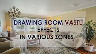 Drawing Room Vastu Effects in Various Zones