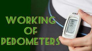 How does a PEDOMETER work?