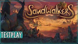 Roguelike turn based exploration in Sandwalkers - Testplay