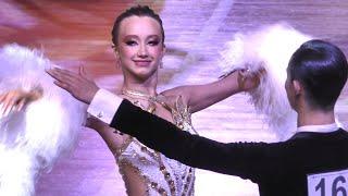 SlowFox = Nikita Kulpin & Sofia Surnakova = Moscow Championship 2024 Youth Under 19 Ballroom