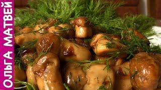 Белые Грибы  Вкусный Рецепт  Fried Mushrooms Recipe