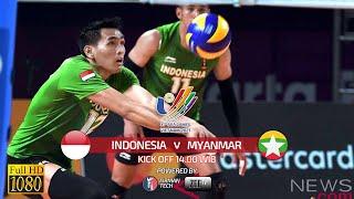 Sea Games 2021 Volleyball Men Indonesia vs Myanmar