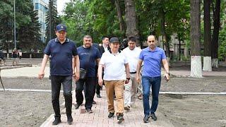 В Бишкеке масштабное обновление Акылбек Жапаров поручил ускорить ремонт дорог и инфраструктуры