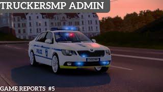 ‍️ TRUCKERSMP ADMIN ON SIMULATION 1  GAME REPORTS #5