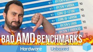 Why AMD’s Bad Benchmarks Are BAD Investigating The Lie