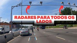 AV DOS BANDEIRANTES VÁRIOS RADARES NA FAIXA AZUL DE MOTOBOY