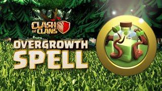 New OVERGROWTH SPELL Roots Its Way to Clash of Clans New Update 2024