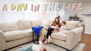 A REAL DAY IN THE LIFE OF A MOM  house decluttering while entertaining the kids   KAYLA BUELL