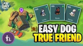 HOW TO GET TRUE FRIEND DOG EASILY - Last Day on Earth Survival