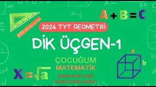 TYT GEOMETRİ DİK ÜÇGEN-1