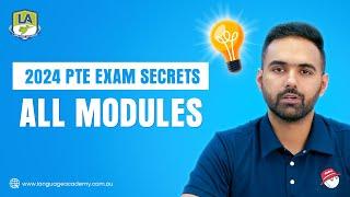 2024 PTE Exam Secrets Unveiled Expert Tips Tricks & Strategies for all Modules  Language Academy