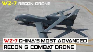 WZ-7 Chinas Most Advanced Reconnaissance UAV deployed in military Drills  AOD