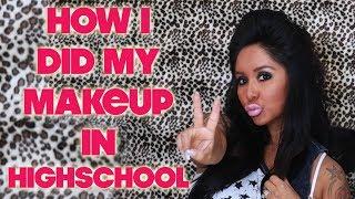 SNOOKIS HOW I DID MY MAKEUP IN HIGH SCHOOL