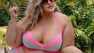 Beautiful Thai Model OIL AZZ Biography Facts   Plus Size Model Asian Thick Curvy