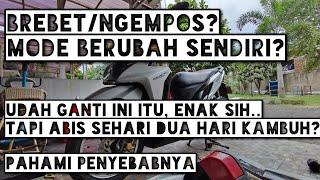 PENYEBAB MATIC HONDA VARIO BEAT SCOOPY BERUBAH MODE SENDIRI  SOLUSI  BREBET PAGI HARI KAMBUH TERUS