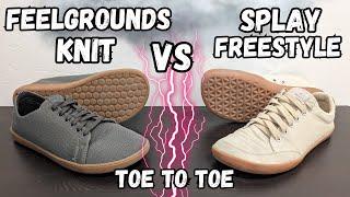 Best Barefoot Vans AlternativeFeelgrounds Knit Vs Splay FreestyleBest Barefoot Canvas Sneaker