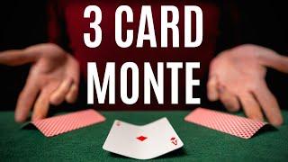 10 Levels of Sleight of Hand 3 CARD MONTE