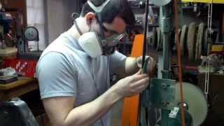 Knife Making Pre-grinding at Nebulax123s shop. **read description**