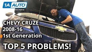 Top 5 Problems Chevy Cruze Sedan 2008-16 1st Gen