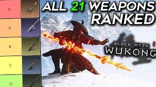 All Black Myth Wukong Weapons Tier List  SPOILER FREE  Ranking EVERY Single STAFF   @syrobe