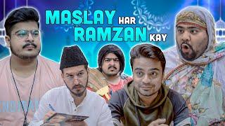 Maslay Har Ramzan Kay  Unique MicroFilms  Comedy Skit  UMF  Ramzan 2024