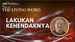 THIS IS THE LIVING WORD - Senin 20 Maret 2023