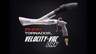 ZV-240 TORNADOR VELOCITY-VAC DRY demos at SEMA 2015