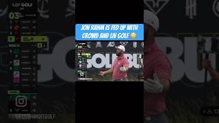 Jon Rahm Is Over LIV Golf  #golf #shorts