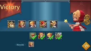 Limited Challenge Dark Disaster - Stage 10 - Lords Mobile Free Witch Doll