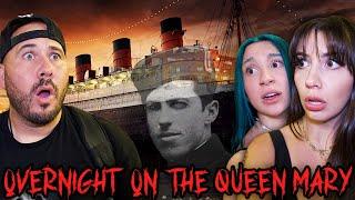 PSYCHIC VISITS THE HAUNTED QUEEN MARY SHIP CREEPY