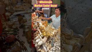 Wholesale Crockery Market Delhi Sadar Bazar  #sadarbazar #shorts