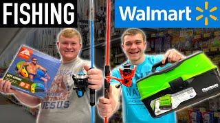 1v1 Budget Walmart Fishing Challenge Winner Takes All