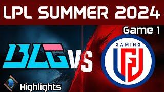 BLG vs LGD Highlights Game 1 LPL Summer 2024 Bilibili Gaming vs LGD Gaming by Onivia