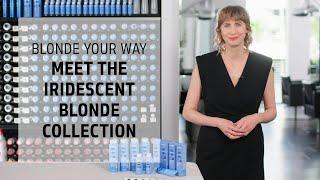 Meet the Iridescent Blonde Hair Color Collection  Blonde Your Way  Goldwell Education Plus