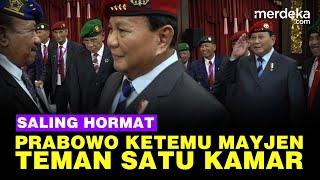 Pertemuan Spesial Prabowo dengan Mayjen Teman Sekamar di Acara Alumni AKABRI