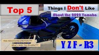 Dont Buy an R3 Before Watching This Top 5 Things I Dont Like About the 2022 YZF-R3