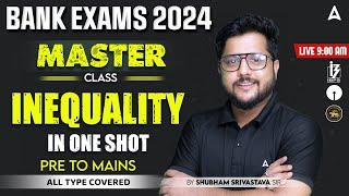 Inequality Reasoning Basic Concepts & Tricks  Bank Exam 2024 Reasoning By Shubham Srivastava