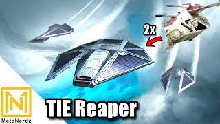 2x the Cargo Size of the LAAT Gunship? - TIE Reaper Explained - Star Wars Ships and Vehicles