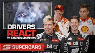 Drivers react to famous Supercars moments  Supercars 2022