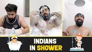 INDIANS IN SHOWER  Hasley India