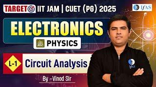 Operation Amplifier  Electronics  IIT JAM Physics 2025  CUET PG 2025  Physics  L - 1  IFAS