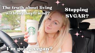 JUICY Q&A IN MY CAR & STARBUCKS DRIVE THROUGH ️  EMILY ROSE