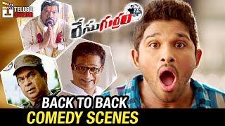 Race Gurram Telugu Movie  Back to Back Comedy Scenes  Allu Arjun  Shruti Haasan  Telugu Cinema