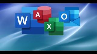 Office 2019 Tutorial Complete Word Excel Access Outlook for Professionals and Students 10 hours